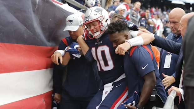 Patriots QB Mac Jones